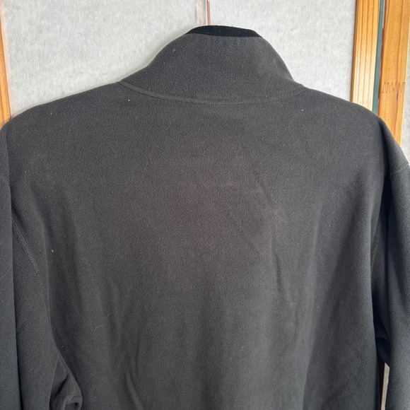 VTG Eastern Mountain Sports Mens Fleece 1/4 Zip Pullover Gray Medium Canada Made - Picture 8 of 12
